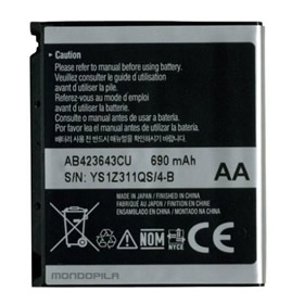 Batería Telefonía Móvil para Samsung D830