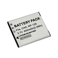 Batería de ión-litio para Casio EXILIM EX-S200SR