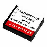 Batería de ión-litio para Casio EXILIM EX-ZR710