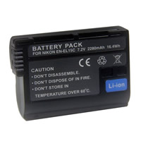 Batería de ión-litio para Nikon D800