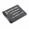 Batería de ión de lítio recargable Panasonic Lumix DMC-XS1PZW09